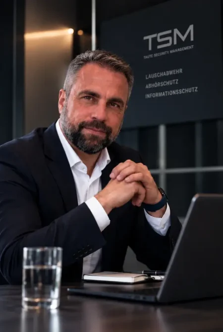 Kompetenz, Qualifikation, Portfolio der TSM Lauschabwehr & Abhörschutz - Christian Taute